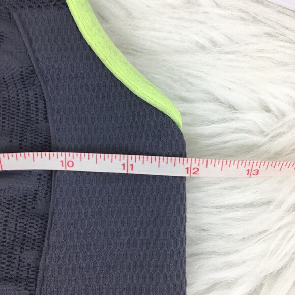 Zella Medium Stretchy Bra Tank Top Racerback Lace - Picture 7 of 8